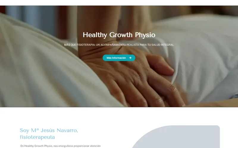 Healthy Growth Physio physiotherapy centre website