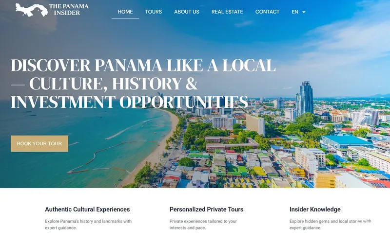 The Panama Insider tours and relocation website